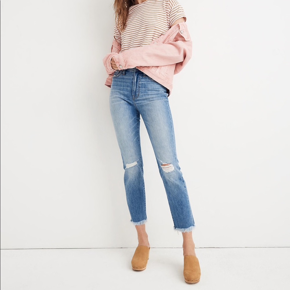 Madewell perfect vintage jean size 25
